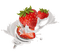 strawberry cream Bb2 - png gratuito GIF animata