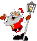 Kaz_Creations Christmas Animated Santa Claus - Nemokamas animacinis gif animuotas GIF