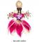 loly33 femme de  dos fleur - Free PNG Animated GIF