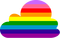 Pride cloud - PNG gratuit GIF animé