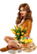 Easter. Egg. Flowers. Women. Leila - 無料png アニメーションGIF
