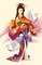 femme japon peinture - ücretsiz png animasyonlu GIF