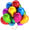 Balloons png - nemokama png animuotas GIF