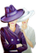 femme avec chapeau.Cheyenne63 - GIF animé gratuit