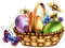 Kaz_Creations Deco Easter Eggs Basket Butterfly - PNG gratuit GIF animé