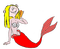 May Kanker Mermaid - zadarmo png animovaný GIF