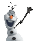 Winter.Snowman.frozen.gif.Victoriabea - GIF animé gratuit