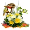 patymirabelle fleurs chrysanthèmes - PNG gratuit GIF animé