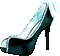 soave deco shoe fashion animated teal - 無料のアニメーション GIF アニメーションGIF