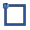 Small Blue Frame - zadarmo png animovaný GIF