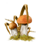 autumn deco mushroom kikkapink - bezmaksas png animēts GIF