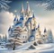 loly33 fond château hiver - png gratis GIF animasi