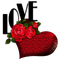 Kaz_Creations Valentine Deco Love Text - png gratis GIF animasi