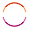 Lesbian circle frame - PNG gratuit GIF animé