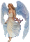 MMarcia gif anjo angel femme blue - Bezmaksas animēts GIF animēts GIF