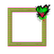 Small Pink/Green Frame - PNG gratuit GIF animé