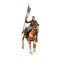 western soldat cavalerie - nemokama png animuotas GIF