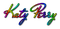 Katy Perry.Text.Rainbow - kostenlos png Animiertes GIF