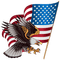 Kaz_Creations USA American Independence Day - ingyenes png animált GIF