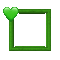 Small Green Frame - GIF animé gratuit GIF animé