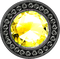 Gem.Jewel.Deco.Yellow - Free PNG Animated GIF