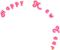 soave text new year happy pink - безплатен png анимиран GIF