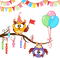 kikkapink owl owls deco birthday scrap - kostenlos png Animiertes GIF