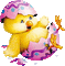 Kaz_Creations Easter Deco Chick - Бесплатный анимированный гифка анимированный гифка
