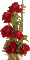 Red Roses.Fleurs.Flowers.gif.Victoriabea - Nemokamas animacinis gif animuotas GIF