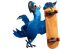 oiseau bleu - darmowe png animowany gif