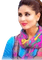 soave bollywood woman kareena blue pink yellow - png gratis GIF animado