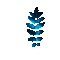 Leaf Leaves Deco White Blue Gif Jitter.Bug.Girl - Безплатен анимиран GIF анимиран GIF