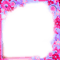 Frame.Flowers.Pink.Purple - By KittyKatLuv65 - bezmaksas png animēts GIF