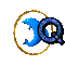 Lettre Q Blue-Dauphinou - GIF animé gratuit GIF animé