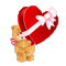 valentines day bear - Darmowy animowany GIF animowany gif