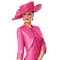 woman with hat-pink- minou52 - PNG gratuit GIF animé