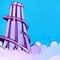Purple Helter Skelter - png gratis GIF animasi
