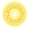 Yellow mandala - PNG gratuit GIF animé