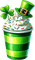 ♡§m3§♡ stpattys green coffee drink - bezmaksas png animēts GIF