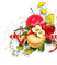 Red yellow green beige sweet Basilslament] - png grátis Gif Animado