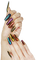 woman finger nails bp - PNG gratuit GIF animé