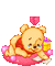 baby pooh - Безплатен анимиран GIF анимиран GIF