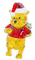Christmas Pooh - ilmainen png animoitu GIF