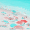 dolceluna summer beach animated background - GIF เคลื่อนไหวฟรี GIF แบบเคลื่อนไหว
