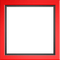 red pop art  frame cadre rouge - PNG gratuit GIF animé
