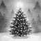 Y.A.M._New year Christmas background black-white - Ingyenes animált GIF animált GIF