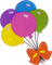 Balloons - darmowe png animowany gif