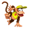 Yellow Colour Palette Diddy Kong - darmowe png animowany gif