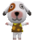 animal crossing dog - GIF animate gratis GIF animata