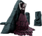 gothic woman laurachan - бесплатно png анимированный гифка